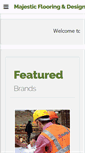 Mobile Screenshot of majestic-flooring.com